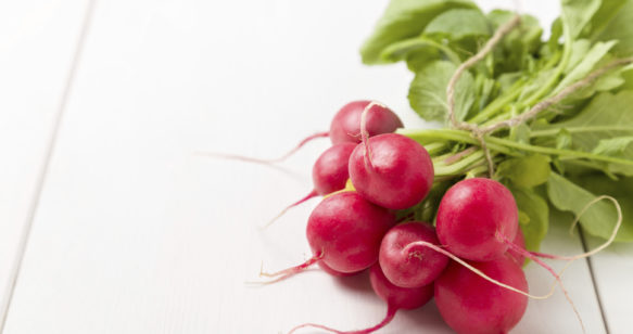 Radishes with Anchovy Butter