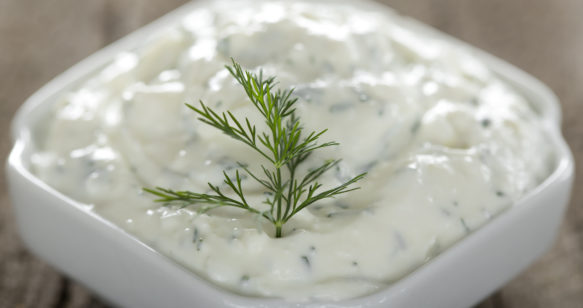 Reconstructed Sour Cream and Onion Dip