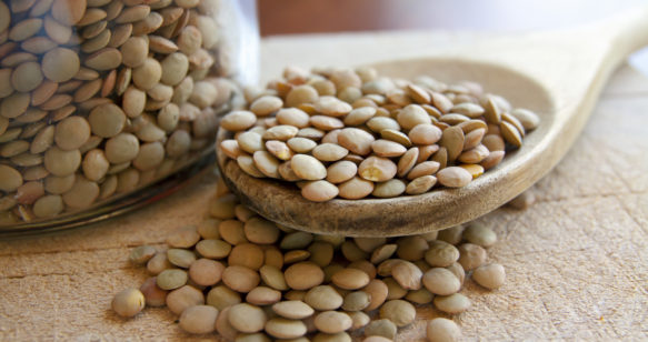 Lentil Hummus with Medjool Dates