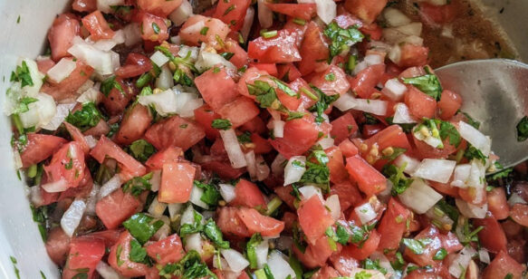 Simple Pico de Gallo