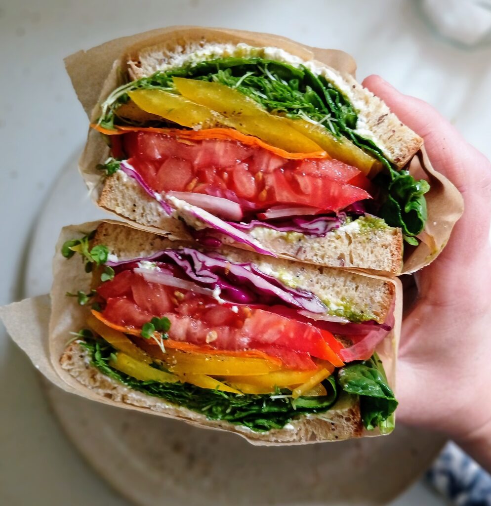 Veggie sandwich